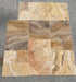 Scabos Travertine Brushed & Chiseled Versailles Floor Tile